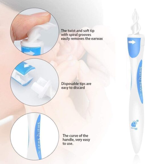 Soft Silicone Spiral Earwax Remover Tool - Image 3