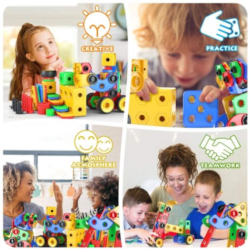 Creative Engineering STEM Toys Building Blocks 91pcs - Image 5