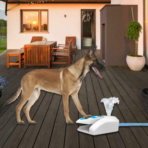 Outdoor Dog Water Fountain Step on Pet Water Dispenser - Image 4