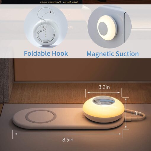 LED Touch Light Wireless Charger - Image 5