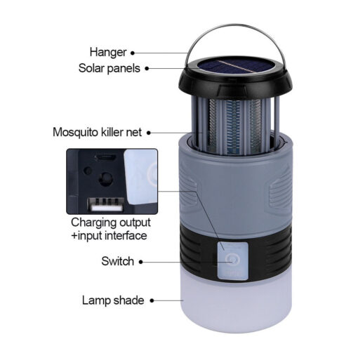 Mosquito USB Rechargeable Insect Killer Lantern - Image 3