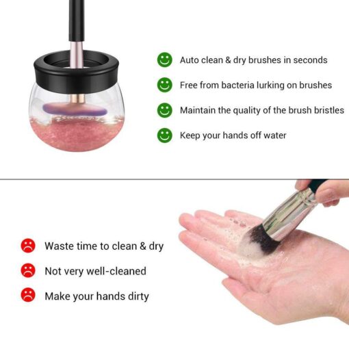 Make up brush cleaner