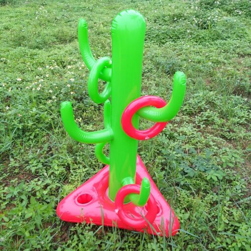 Inflatable Cactus Ring Toss Game Set - Image 8