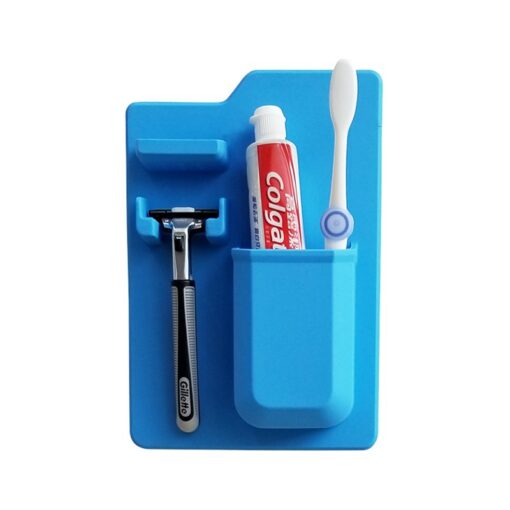 Wall Mounted Silicone Toothbrush Holder