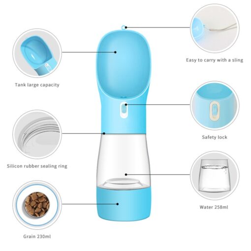 Portable Pet Treats and Water Bottle - Image 7