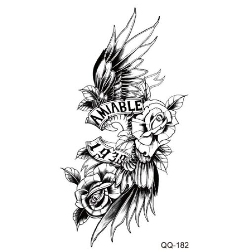 Temporary Big Tattoos Stickers - Image 2