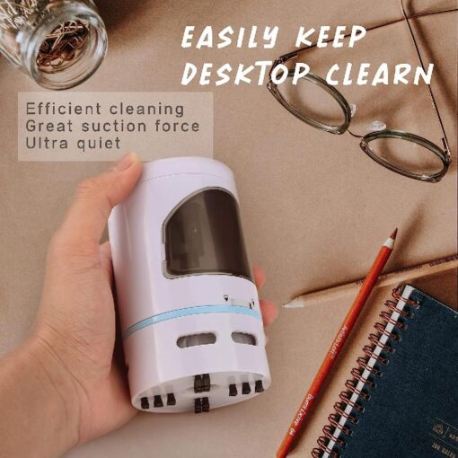 Electric Pencil Sharpener with Mini Vacuum - Image 5