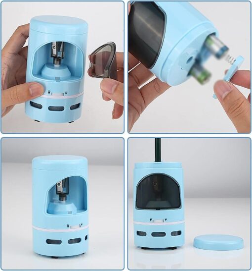 Electric Pencil Sharpener with Mini Vacuum - Image 11