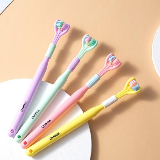 3 Side All Rounded Toothbrush - HH1362