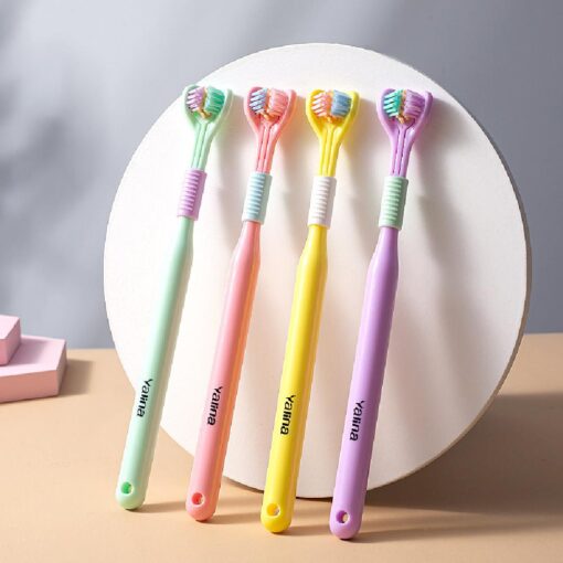 3 Side All Rounded Toothbrush - HH1362 - Image 3