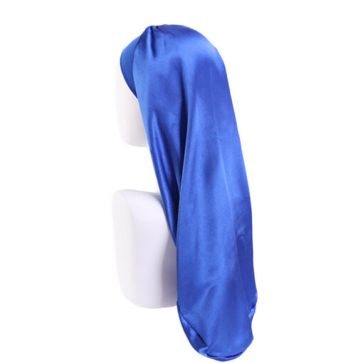 Long Satin Bonnet Sleep Cap - Image 15