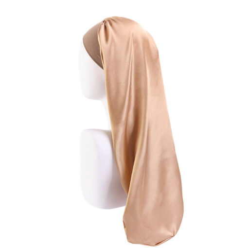 Long Satin Bonnet Sleep Cap - Image 16