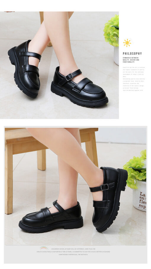 Round Toe Mary Jane Shoes - Image 6