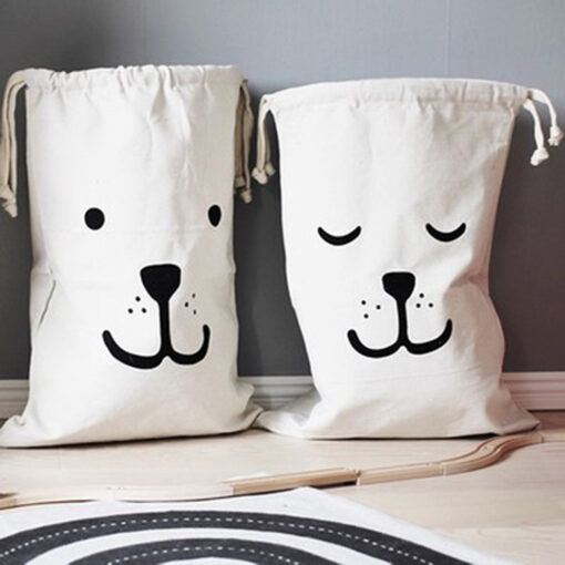 Washable Heavy Duty Drawstring Cotton Laundry Bag - Image 10