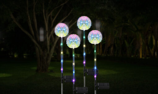 Solar Dandelion Flower Balls LED Light