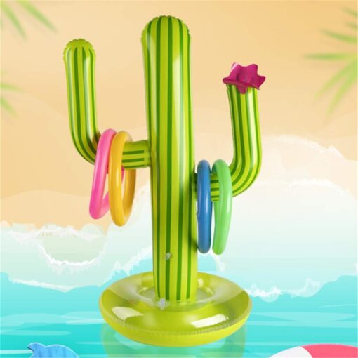 Inflatable Cactus Ring Toss Game Set - Image 18