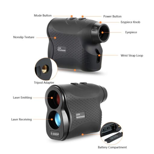 Golf Rangefinder Digital Monocular Telescope - Image 12