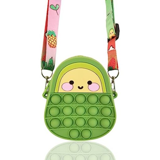 Avocado Push Pop Fidget Bubble Shoulder Bag - Image 2