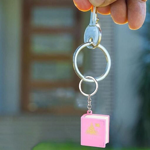 Pop Up 3D Mini Book Keychain - Image 21