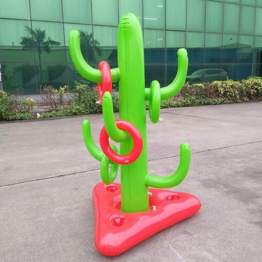 Inflatable Cactus Ring Toss Game Set - Image 6