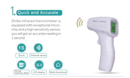 Non-contact Infrared thermometer - Image 2