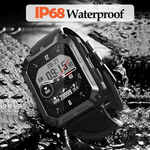 C20pro IP68 Waterproof Smart Watch - Image 8