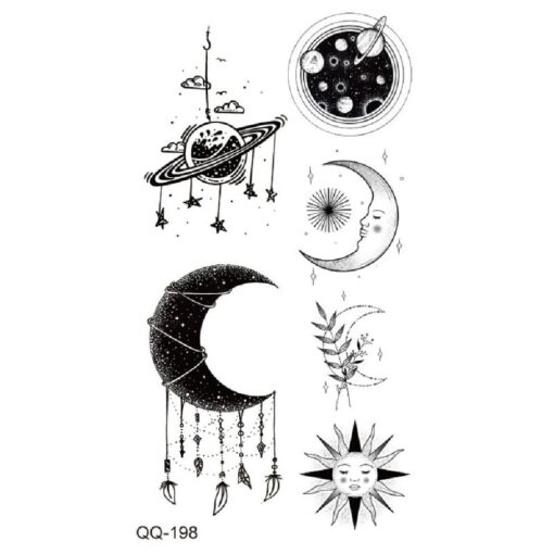 Assorted Temporary Tattoos Stickers - Image 2