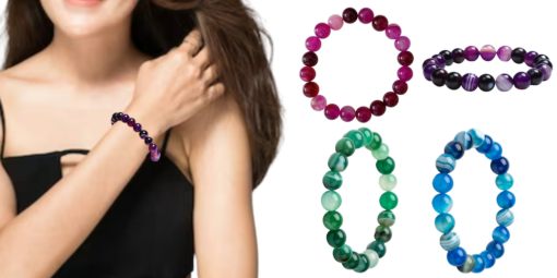 Creative Agate Bead Good Luck Bracelet