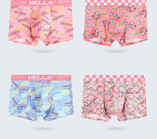 Breathable Fancy Pink Boxer - Image 15