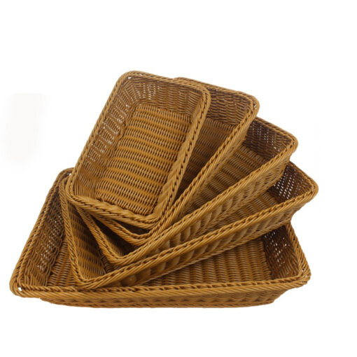 Stackable Wicker Storage Baskets - Image 10