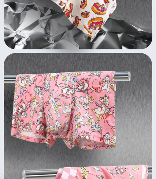 Breathable Fancy Pink Boxer - Image 7