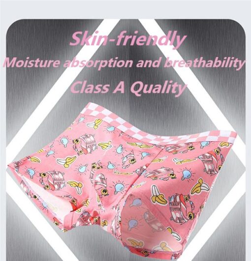 Breathable Fancy Pink Boxer - Image 4