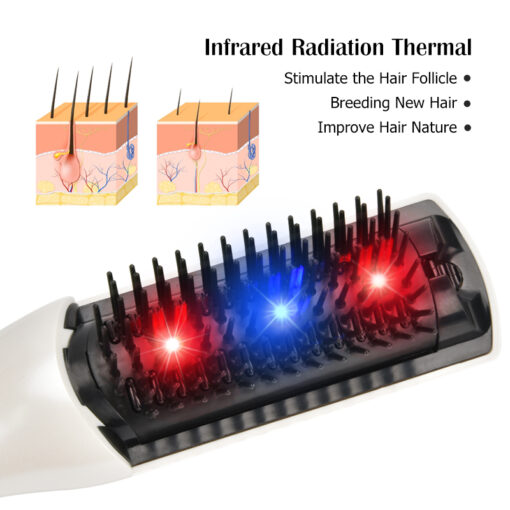 Hair Growth Laser Comb - Red / Red Blue Light Phototherapy - Image 6