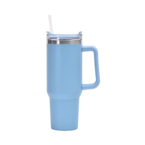 Personalized Outdoor Tumbler Bottle with Handle and Straw with lid - Image 17