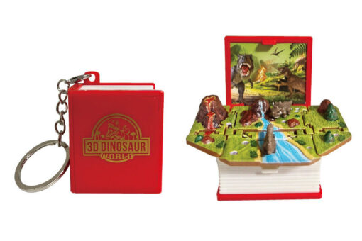 Pop Up 3D Mini Book Keychain - Image 23