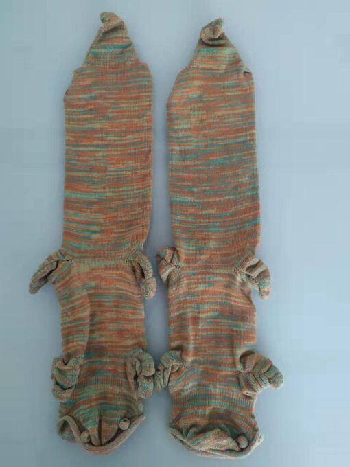 Creative Funky Knitting Pattern Socks - Image 13