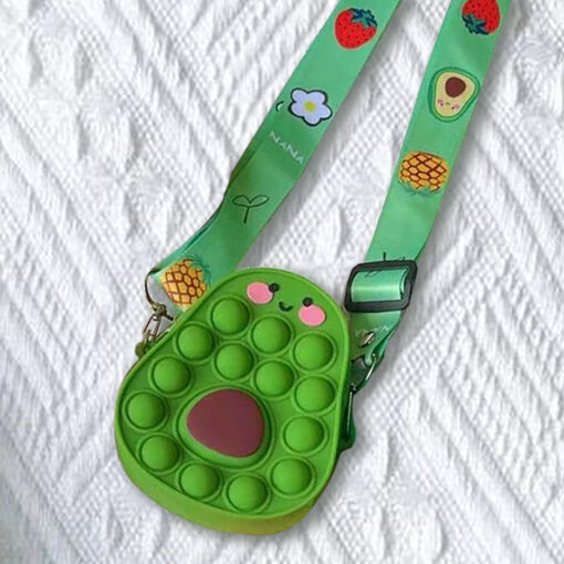 Avocado Push Pop Fidget Bubble Shoulder Bag - Image 7