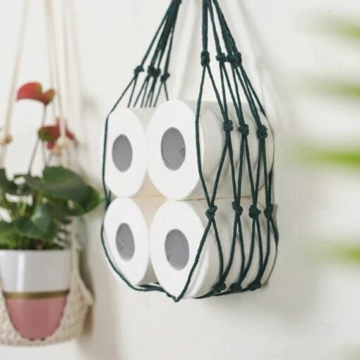 Boho Style Hanging Storage Net - Image 5