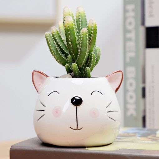 Cute Animal Ceramic Planter Pots - Image 4