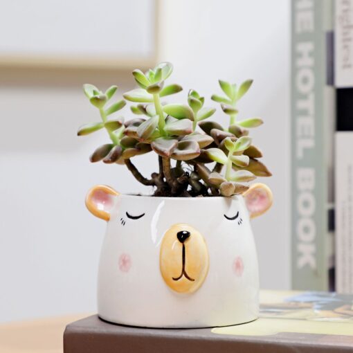 Cute Animal Ceramic Planter Pots - Image 5