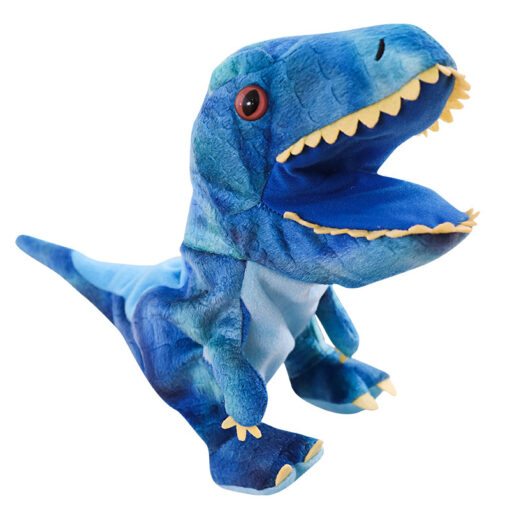 Dinosaur plush hand puppet toy - Image 7