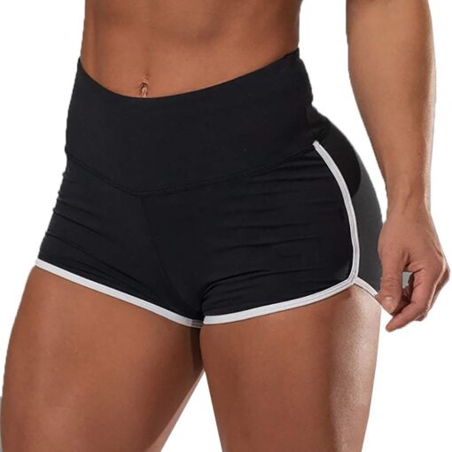 Women's Summer Fitness Elastic Shorts - Image 2