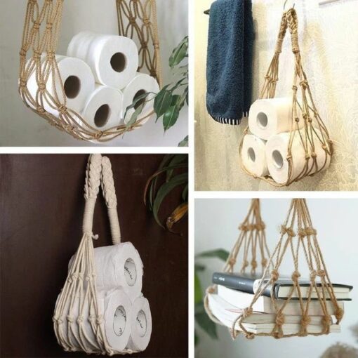 Boho Style Hanging Storage Net