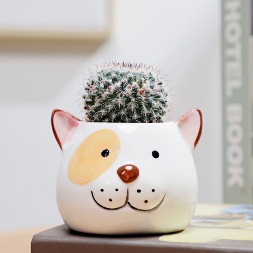 Cute Animal Ceramic Planter Pots - Image 6