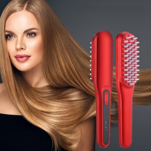 Personalized Portable electric straight hair comb electric hot comb - Image 9