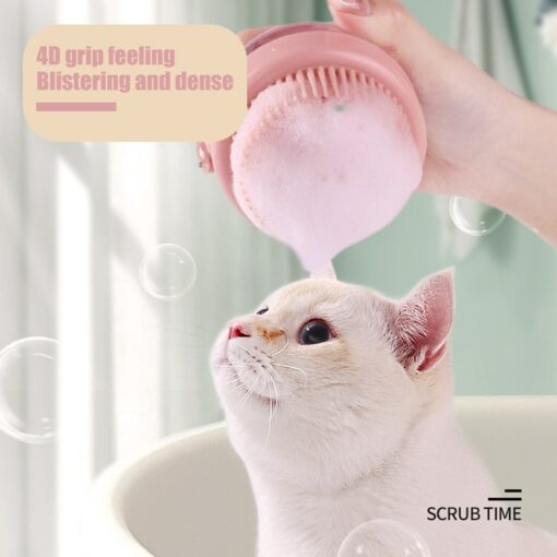 Silicone Bath Massage Brush for Pet - Image 18