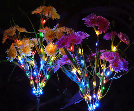 Led Solar Chrysanthemum Lights - Image 2