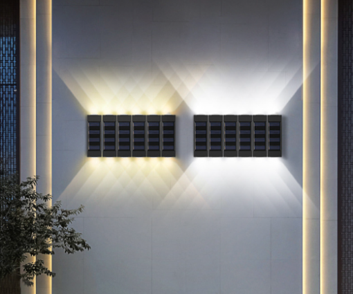 Outdoor Solar Wall Light Spot Light Decoration