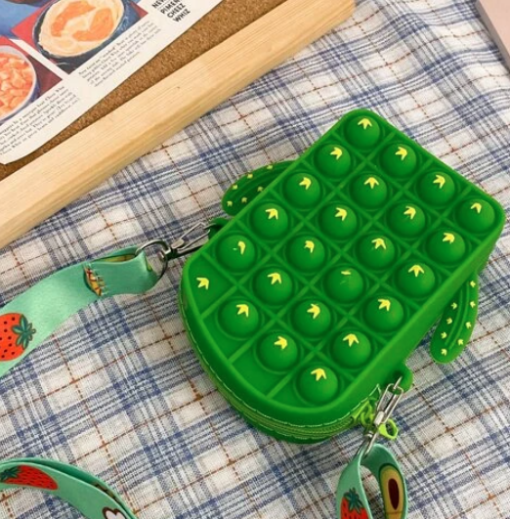 Cactus Push Pop Fidget Bubble Shoulder Bag - Image 7