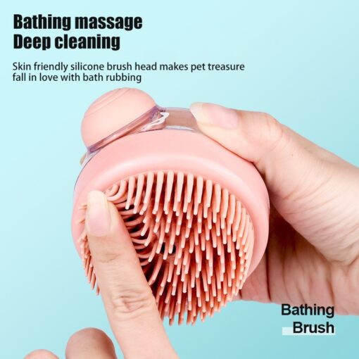 Silicone Bath Massage Brush for Pet - Image 21